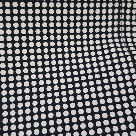Faded Glory Black and White Polka Dot Chino Bermuda Shorts 16 - Picture 2 of 6